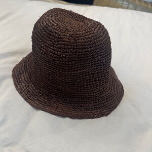 Wyeth by Todd Magill Dark Brown Woven Hat